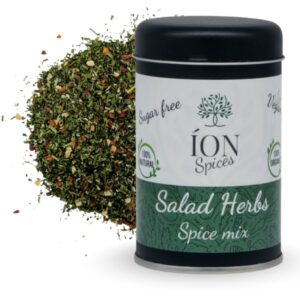 Salad Herbs , organic mix organic spice mix jar - ÍON Organic Spices