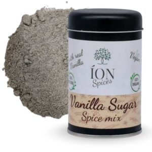 Vanilla Sugar organic spice mix jar - ÍON Organic Spices